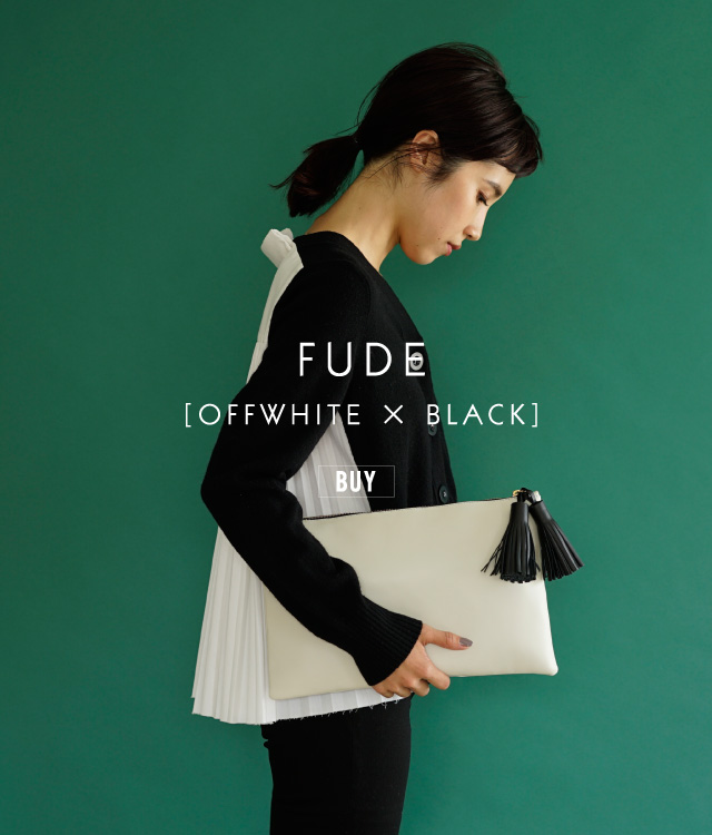 FUDE OFFWHITE × BLACK